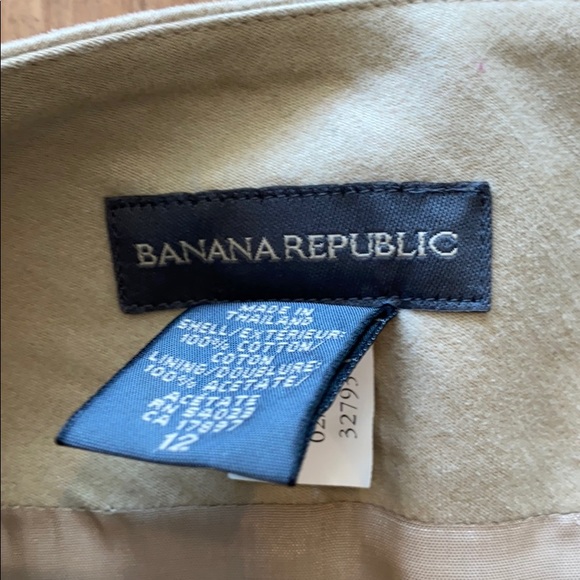 Vintage Banana Republic brushed skirt size 12 - Picture 3 of 3